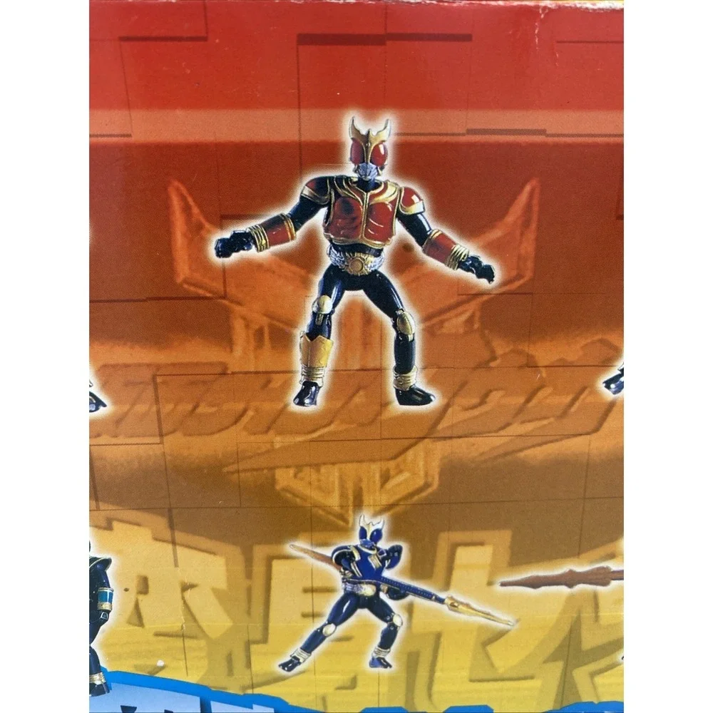 Vintage Kamen Rider Agito Bootleg Figure Set w/ Original Box Set of 5
